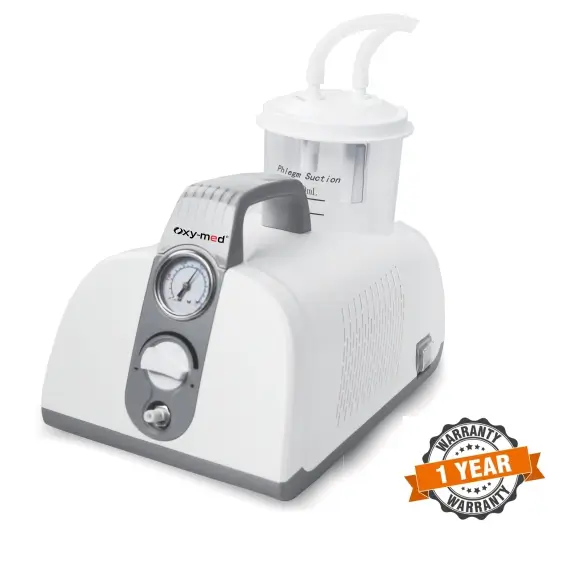 OXYMED SUCTION MACHINE SINGLE JAR 